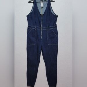 Fashion To Figure Stylish Blue Denim Jumper SIZE 2 (2X)  #788‎
